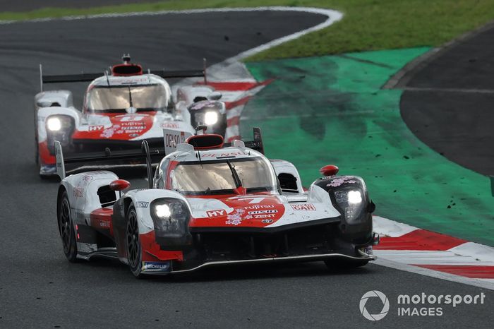 #7 Toyota Gazoo Racing Toyota GR010 - Hybrid: Mike Conway, Kamui Kobayashi, José María López, #8 Toyota Gazoo Racing Toyota GR010 - Hybrid: Sebastien Buemi, Brendon Hartley, Ryo Hirakawa