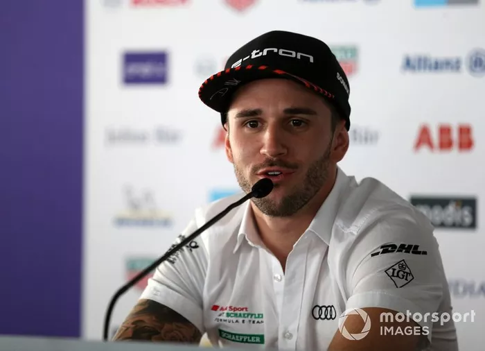 Daniel Abt, Audi Sport ABT Schaeffler, durante la conferenza stampa