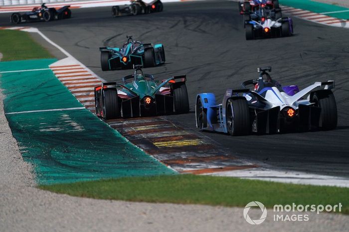 Lucas Di Grassi, Audi Sport ABT Schaeffler, Audi e-tron FE06, Maximilian Gunther, BMW I Andretti Motorsports, BMW iFE.20 