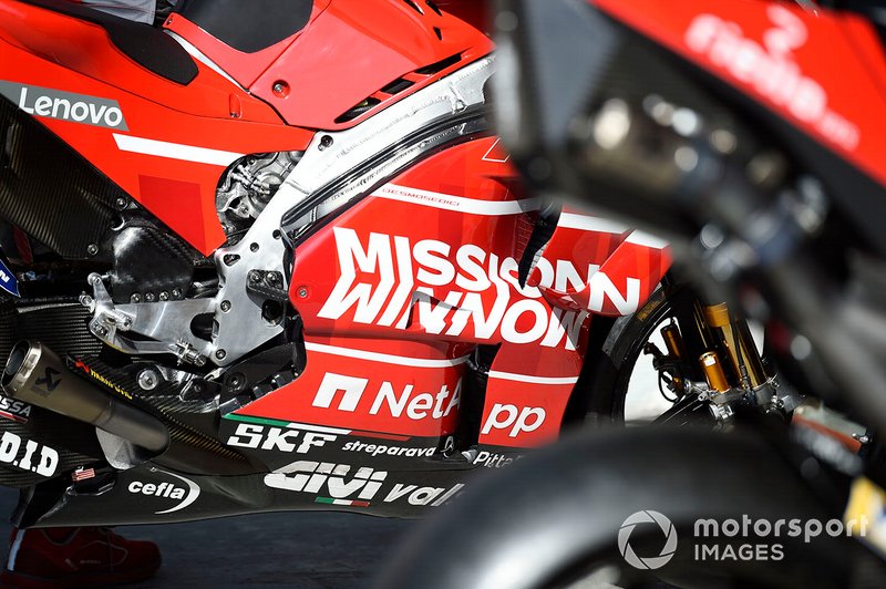 Ducati Team bike detail