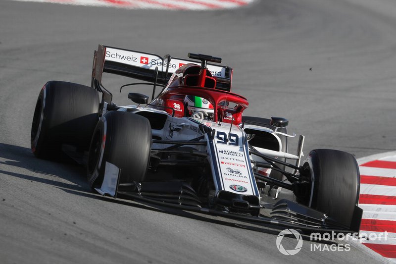 16º Antonio Giovinazzi, Alfa Romeo Racing C38, 1:17.639 (gomme C5, giorno 7)