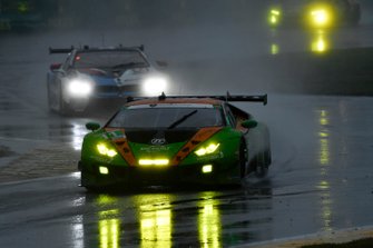 #11 GRT Grasser Racing Team Lamborghini Huracan GT3, GTD: Mirko Bortolotti, Christian Engelhart, Rik Breukers, Rolf Ineichen