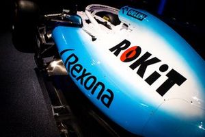 Le logo Rokit sur la Williams FW42