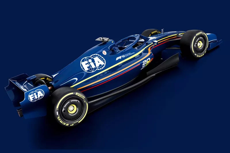 2026年F1マシンのレンダリング画像