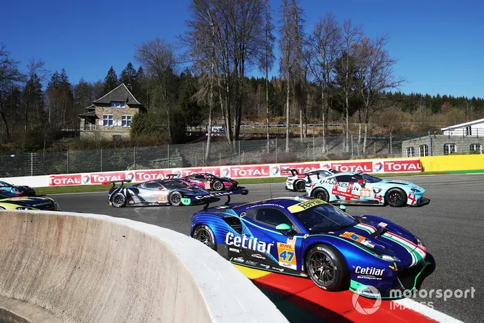 #47 Cetilar Racing Ferrari 488 GTE EVO: Roberto Lacorte, Giorgio Sernagiotto, Antonio Fuoco