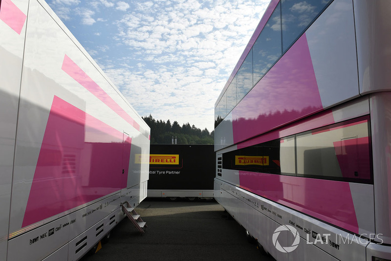 Camion Force India F1