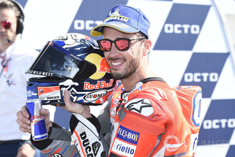 Il vincitore della gara Andrea Dovizioso, Ducati Team