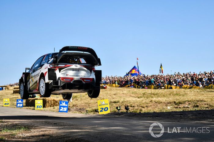 Ott Tanak, Martin Järveoja, Toyota Yaris WRC, Toyota Gazoo Racing
