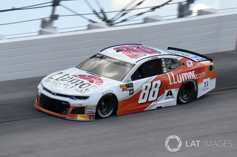 Alex Bowman, Hendrick Motorsports, Chevrolet Camaro LLumar