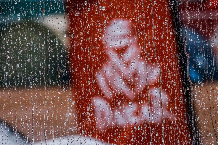 Dakar under the rain