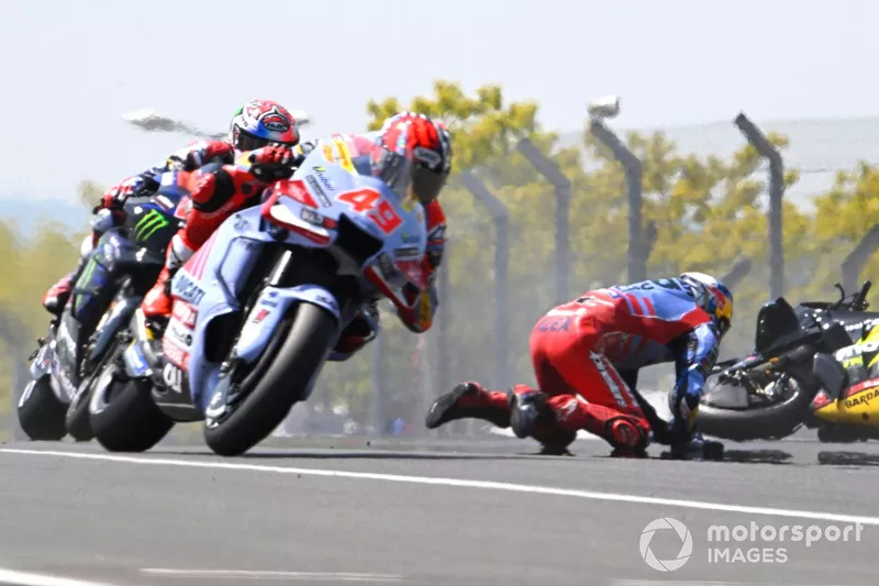 Alex Marquez, Gresini Racing crash
