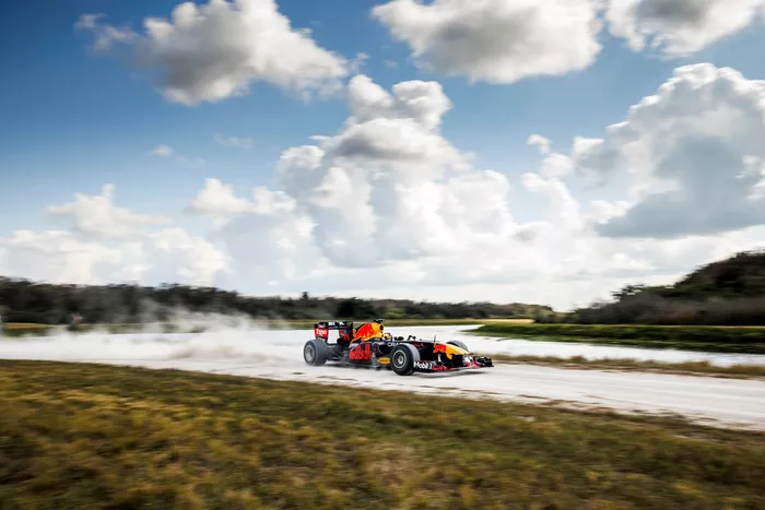 El Red Bull Racing RB7 en Florida