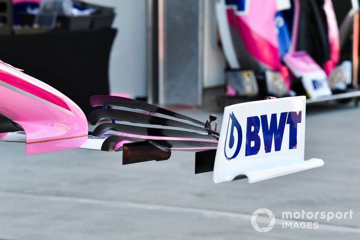 Alerón delantero de Racing Point RP19