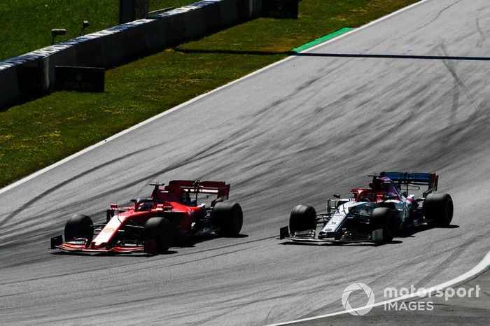 Sebastian Vettel, Ferrari SF90, Kimi Raikkonen, Alfa Romeo Racing C38