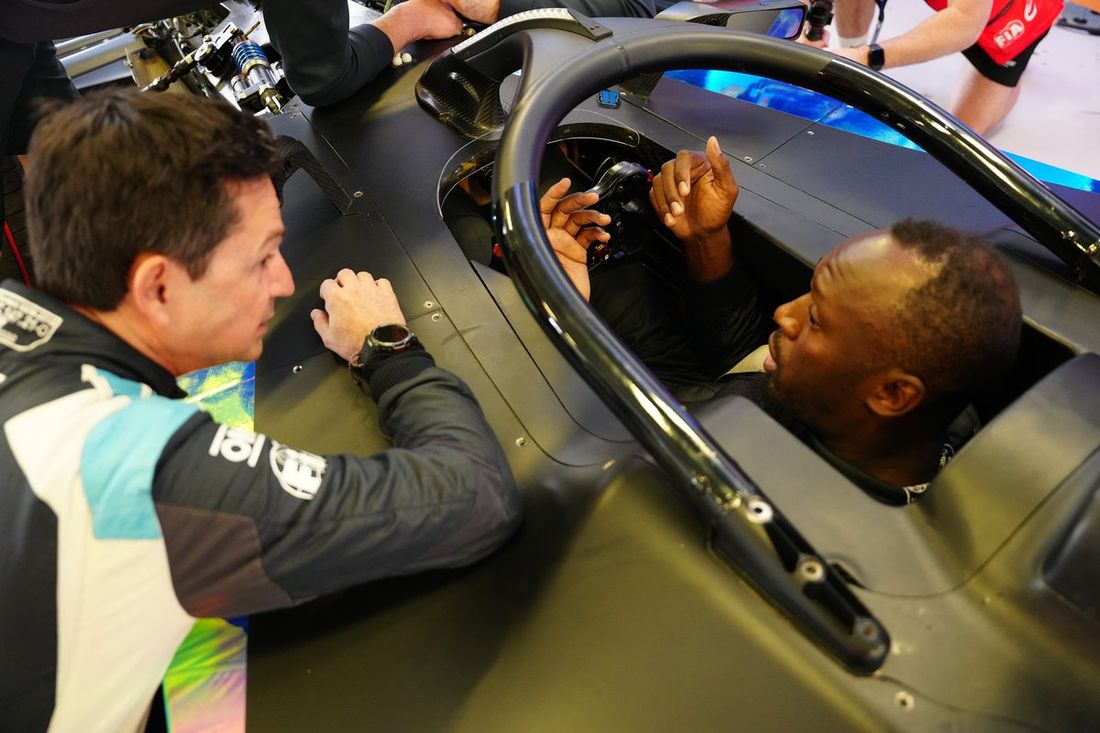 Bruno Correia con Usain Bolt