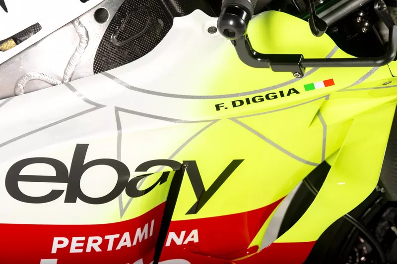 Vélo de l'équipe VR46 Racing Team