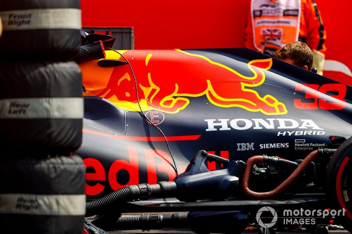 Monoplaza de Max Verstappen, Red Bull Racing RB16  