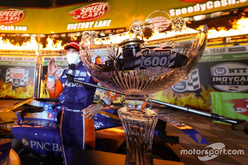 Ganador Scott Dixon, Chip Ganassi Racing Honda