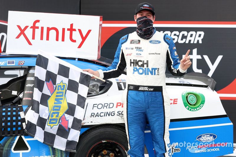 Ganador de la carrera Chase Briscoe, Stewart-Haas Racing, Ford