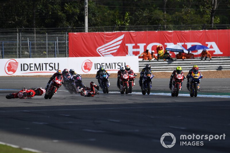 Mario Suryo Aji, Astra Honda Racing Team crash