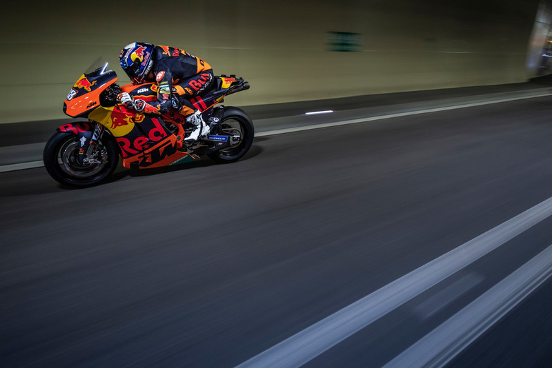 Miguel Oliveira, Red Bull KTM Factory Racing en el Gleinalmtunnel