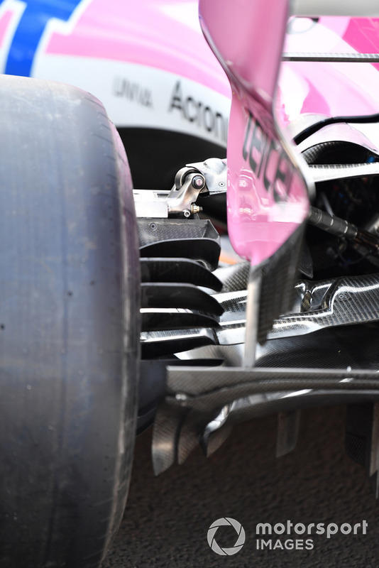 Freins arrière de la Racing Point Force India VJM11