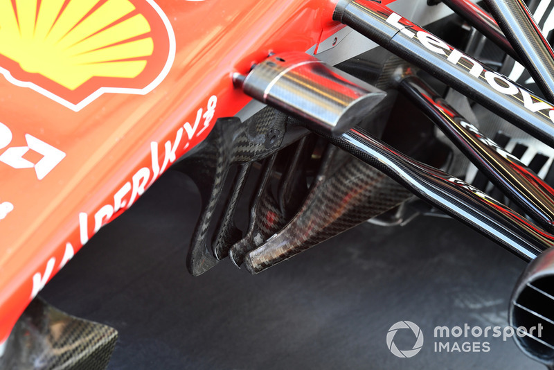 Аеродинамічні деталі Ferrari SF71H