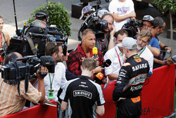 Nico Hülkenberg, Sahara Force India F1; Kai Ebel, RTL