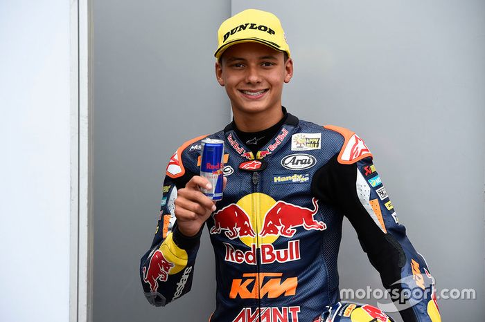 Tercera posición Bo Bendsneyder, Red Bull KTM Ajo