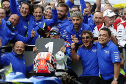 Переможець гонки Маверік Віньялес, Team Suzuki MotoGP