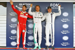 Polesitter: Nico Rosberg, Mercedes AMG F1 Team, tweede Sebastian Vettel, Ferrari, derde Valtteri Bot