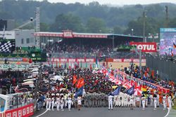 La parrilla de Le Mans 2016