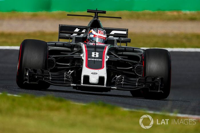  Romain Grosjean, Haas F1 Team VF-17
