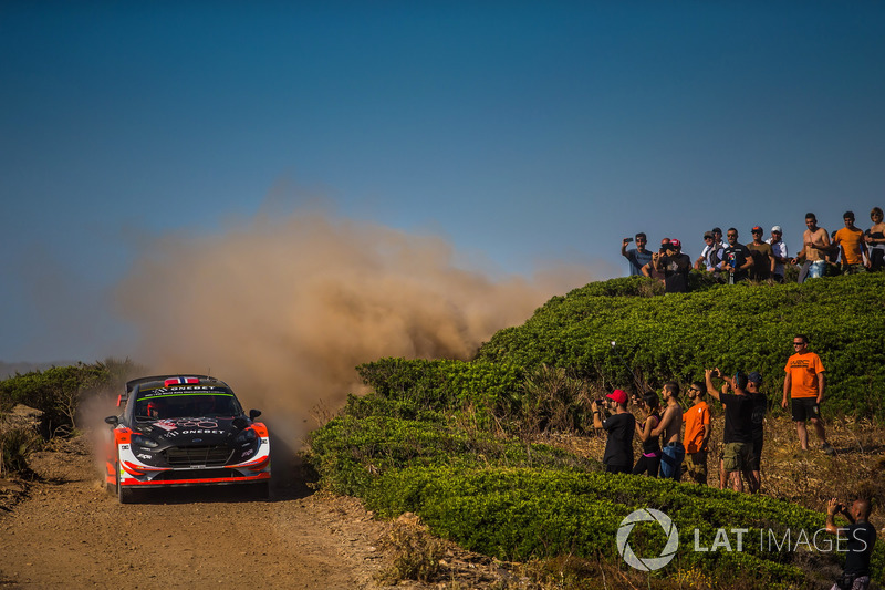 Мадс Остберг и Ола Флёне, Ford Fiesta WRC