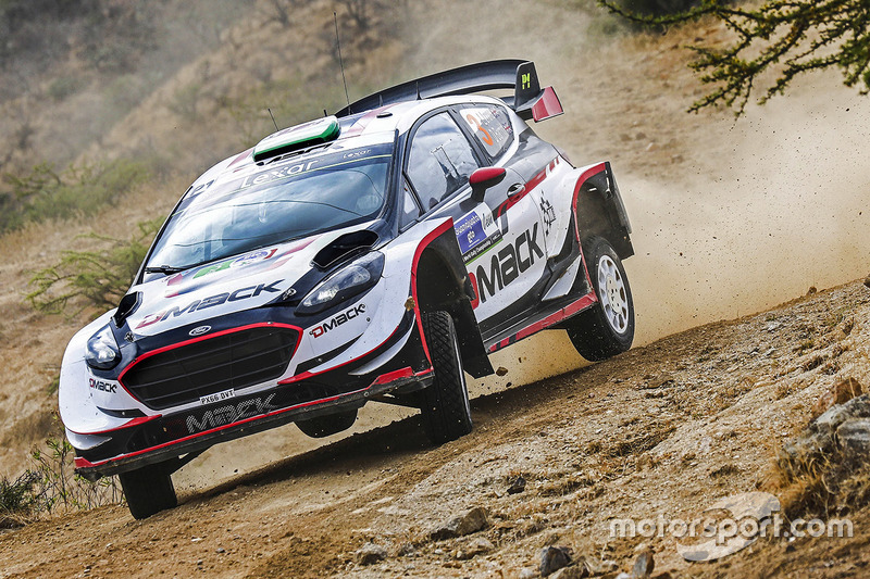 Элфин Эванс и Дэниэл Бэрритт, Ford Fiesta WRC