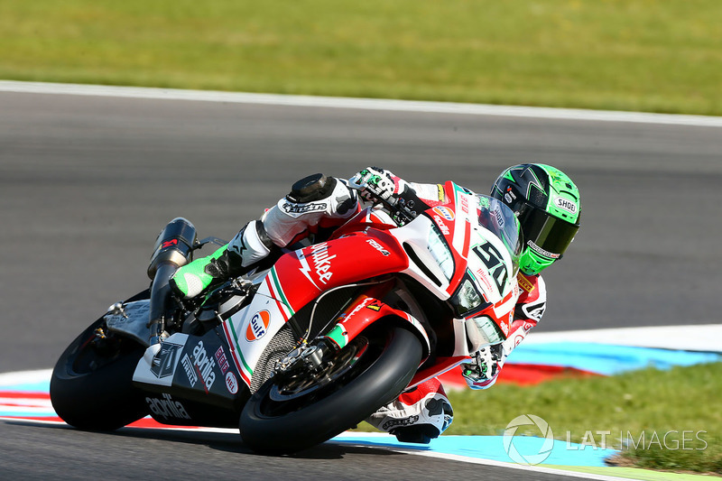 Eugene Eugene Laverty, Milwaukee Aprilia, Milwaukee Aprilia