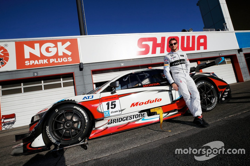 Jenson Button, Honda NSX Concept-GT