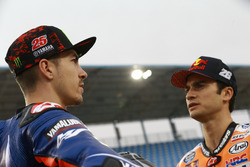 Maverick Viñales, Yamaha Factory Racing; Dani Pedrosa, Repsol Honda Team