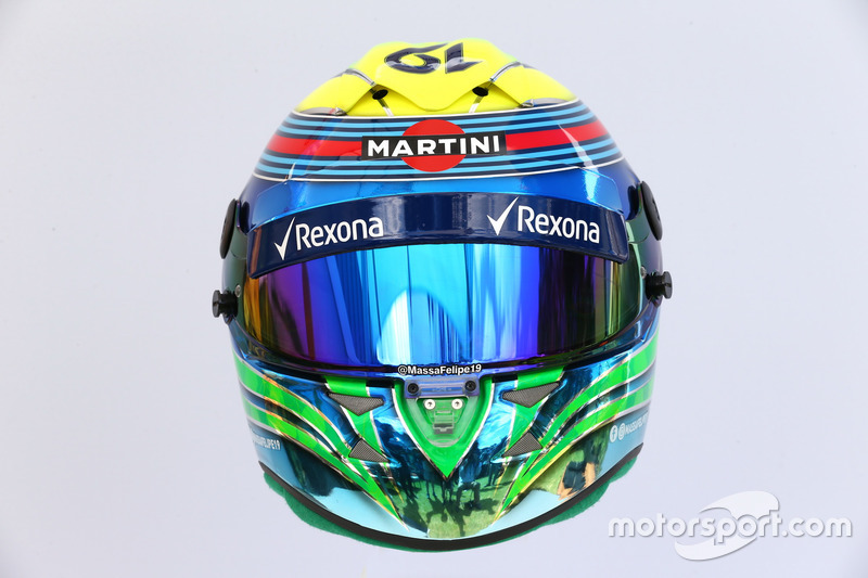 The helmet of Felipe Massa, Williams