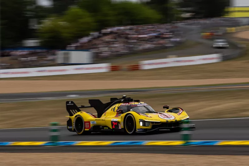  #Ferrari 499P AF Corse n°83 : Robert Kubica, Yifei Ye, Philip Hanson