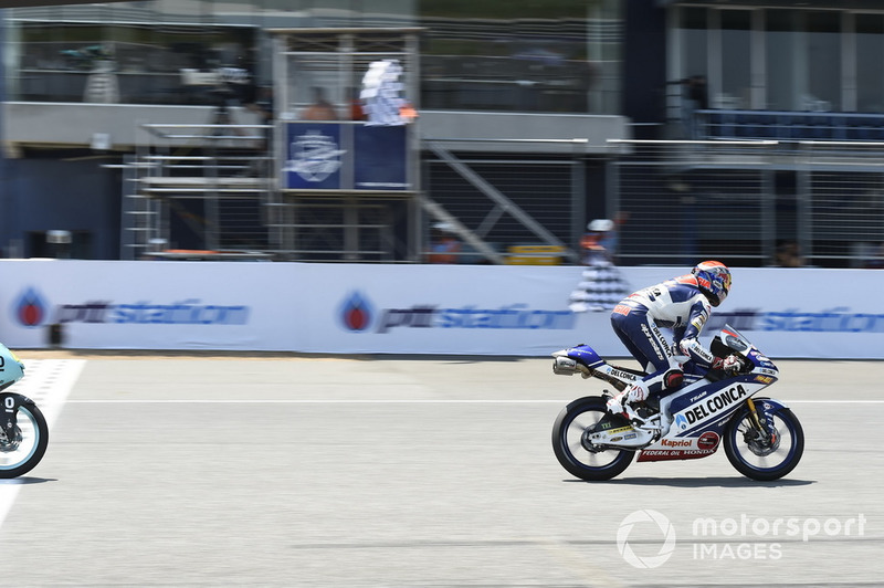 Il vincitore Fabio Di Giannantonio, Del Conca Gresini Racing Moto3