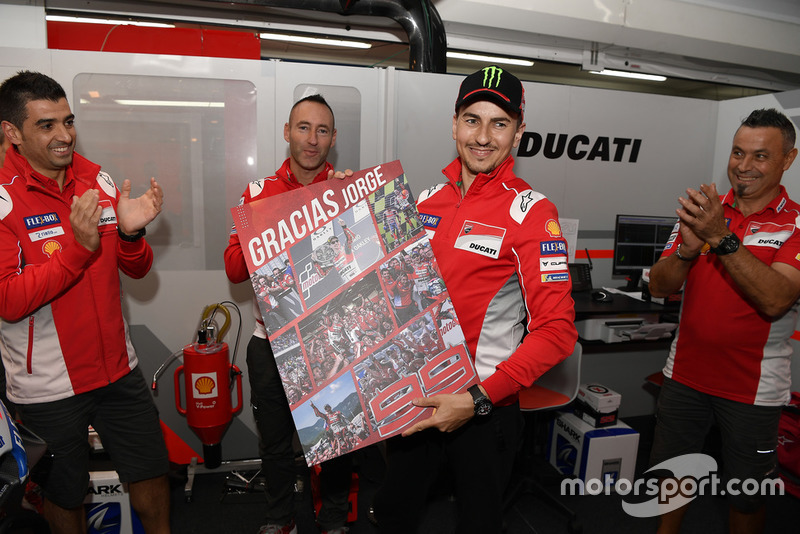 Прощальний вікенд Хорхе Лоренсо у Ducati