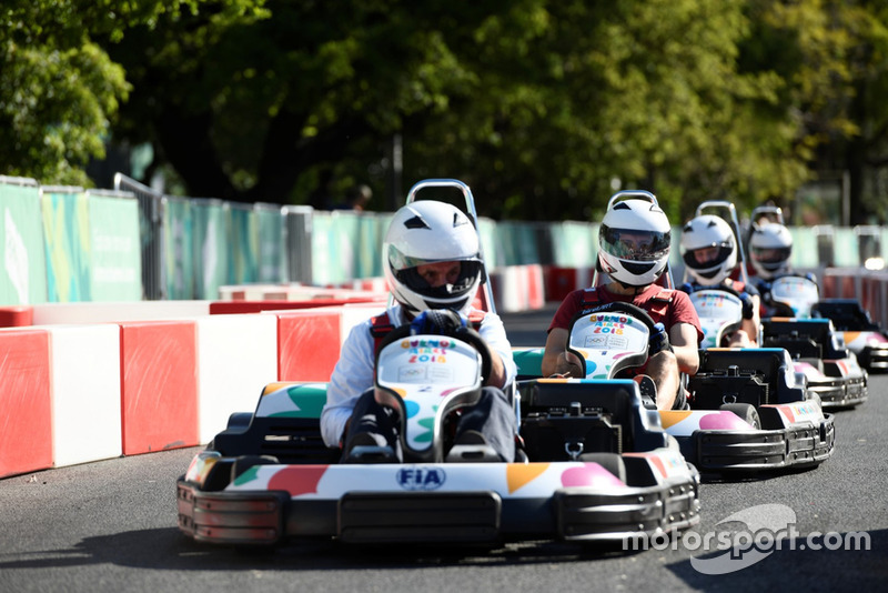 Gokart FIA di Olimpiade Remaja