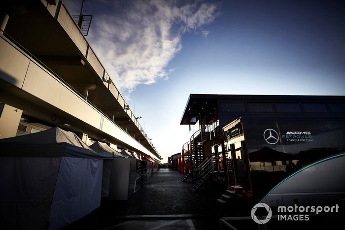 Motorhome de Mercedes-AMG F1