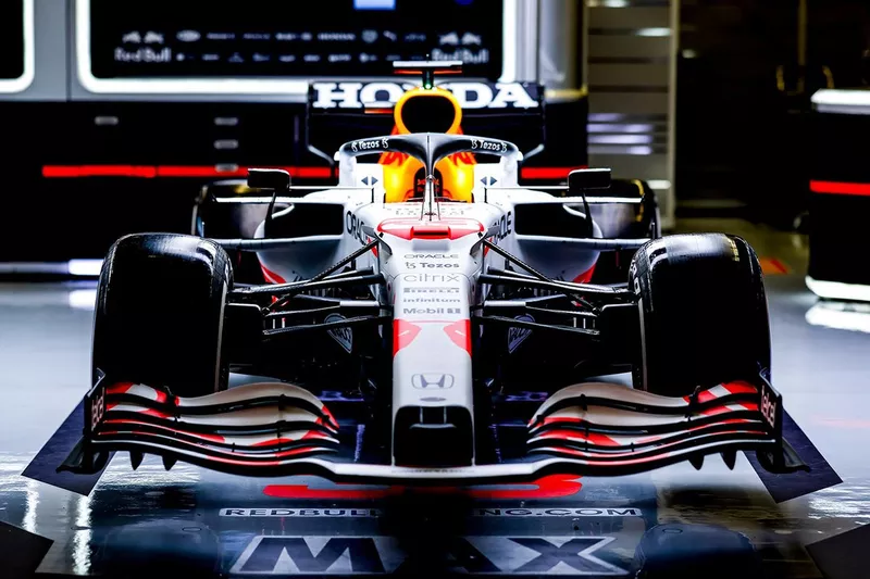 Red Bull Racing RB16B white livery 
