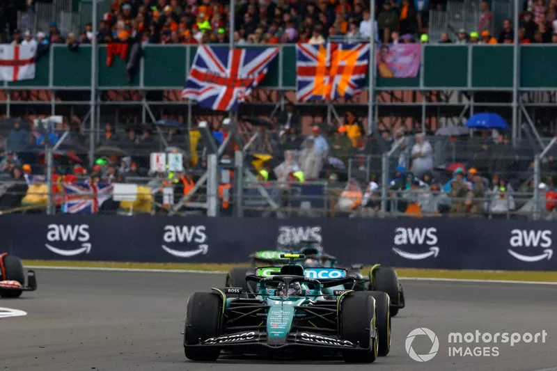 Fernando Alonso, Aston Martin AMR24, Lance Stroll, Aston Martin AMR24