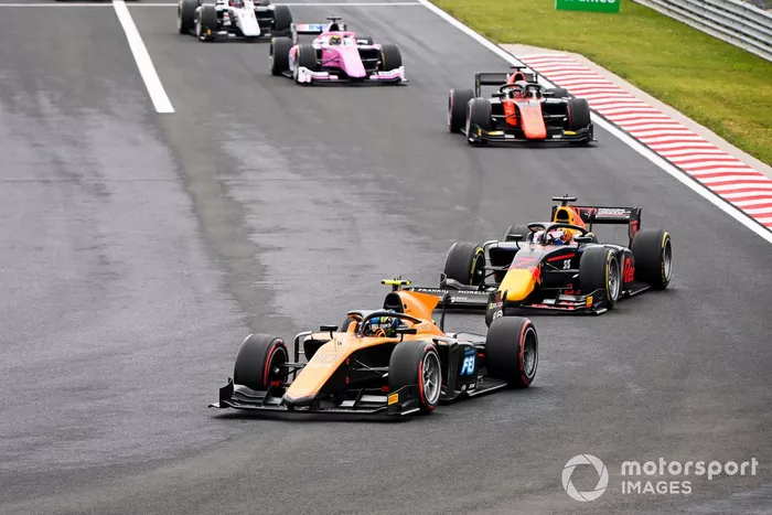 Guilherme Samaia, Campos Racing and Yuki Tsunoda, Carlin 