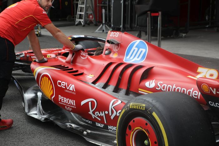 Ferrari SF-24 detalles técnicos 
