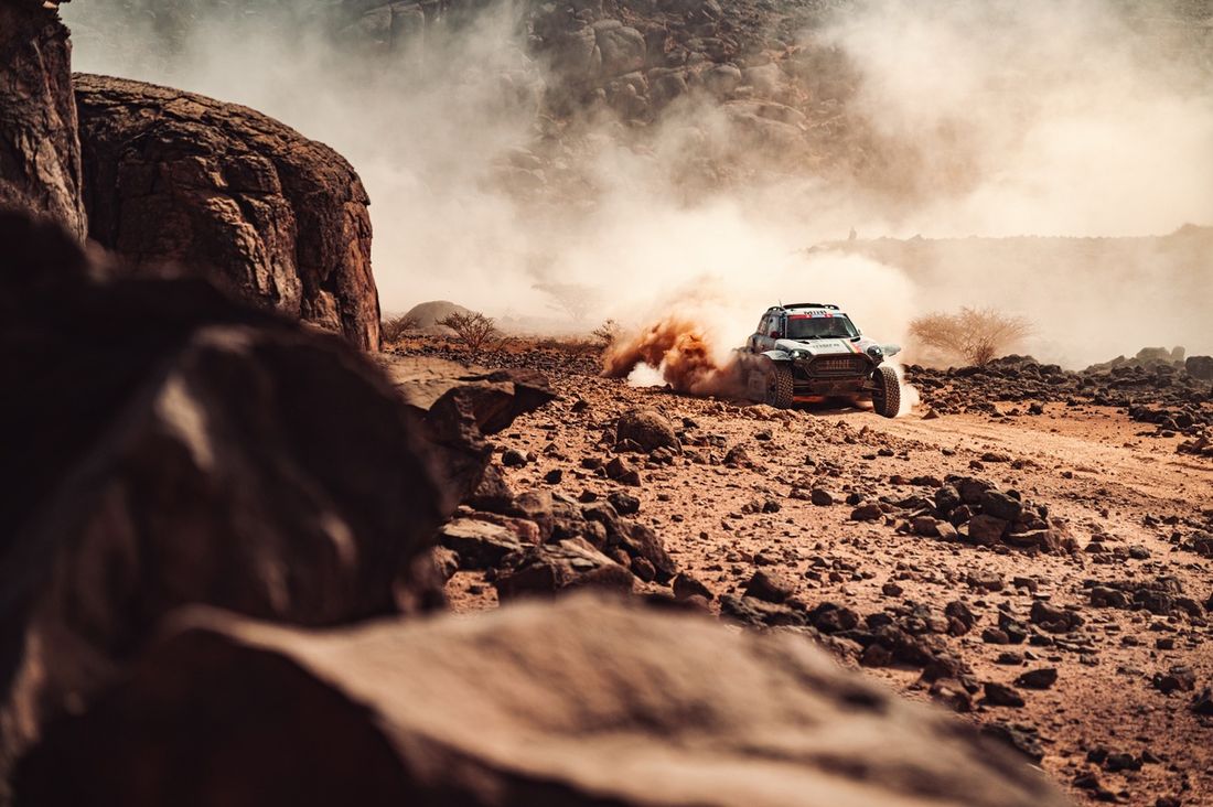 #222 X-Raid Mini JCW Team Mini: Guillaume De Mevius, Mathieu Baumel