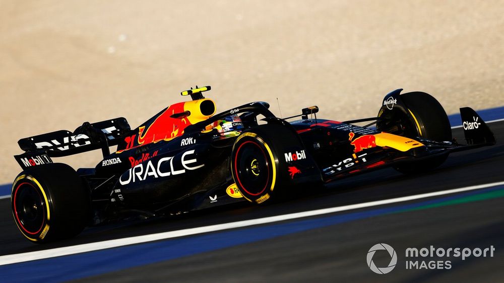 Sergio Pérez, Red Bull Racing RB19, finalizó décimo en Qatar hace dos semanas.